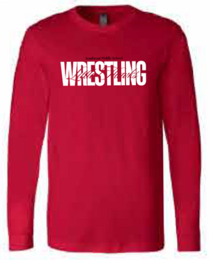 2025 Southeast Wrestling BELLA + CANVAS - Jersey Long Sleeve Tee (Wrestling Design)